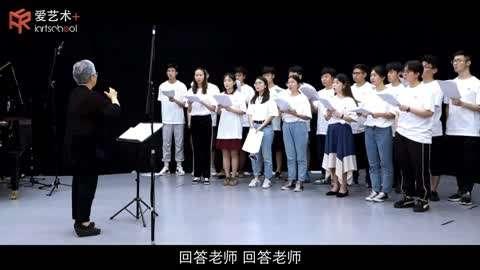 儿童成人合唱视频